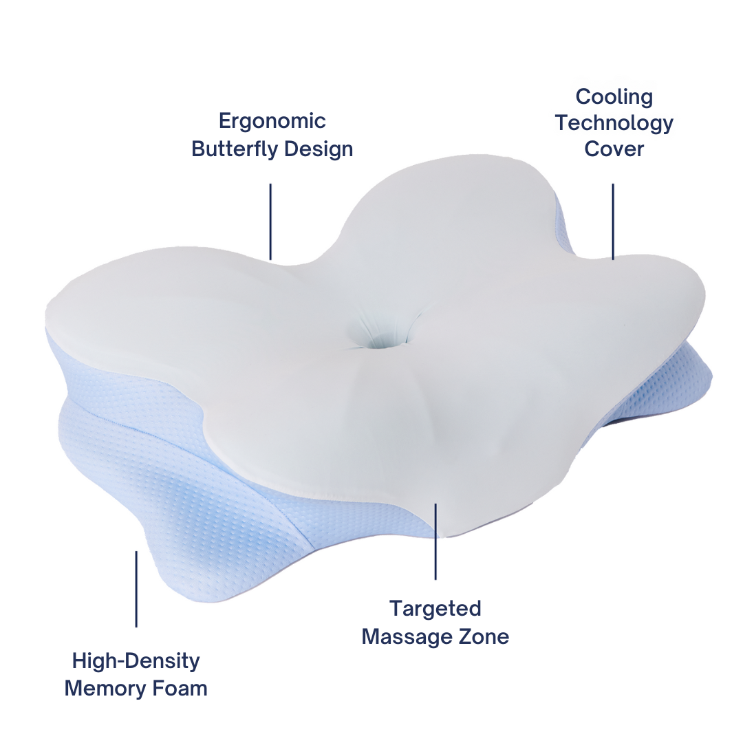 Neck Support Pillow, Premium Memory Foam - CloudRest